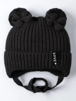 Шапка вязаная демисезонная для девочки