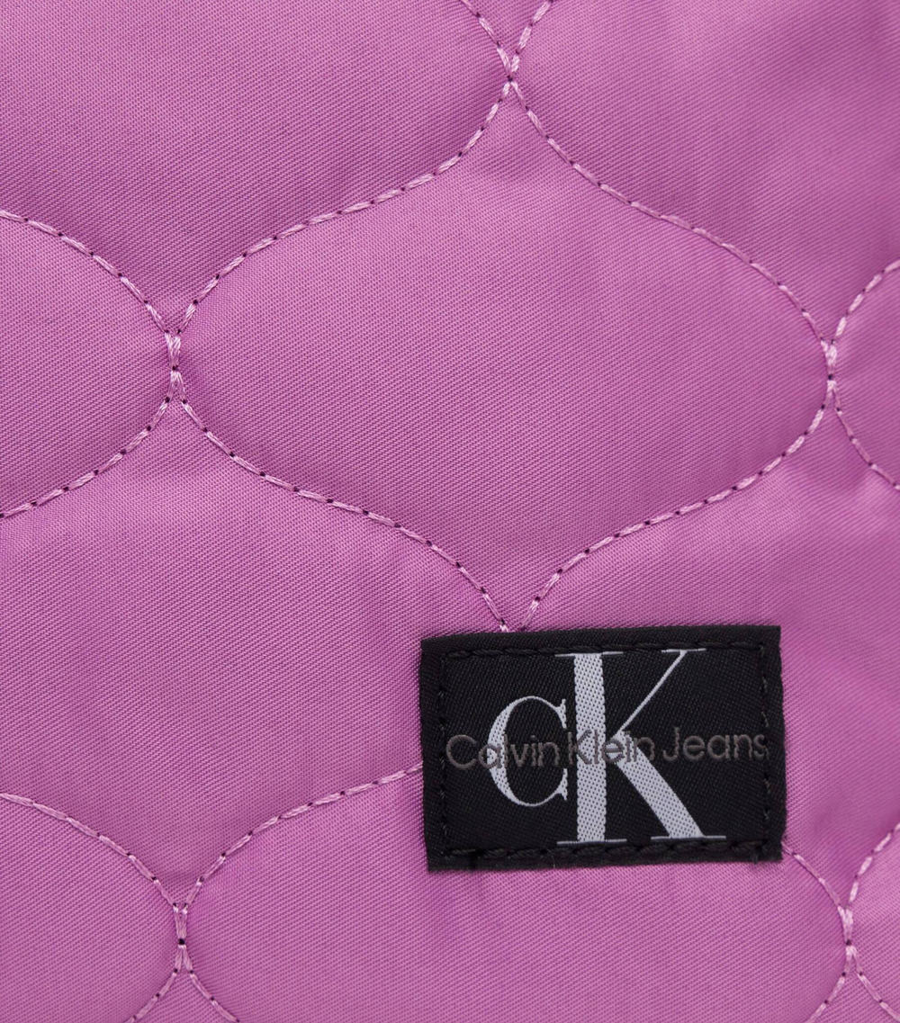 Сумка через плечо QUILTED SHOULDER BAG Calvin Klein Jeans - фиолетовый(IU0IU00388)