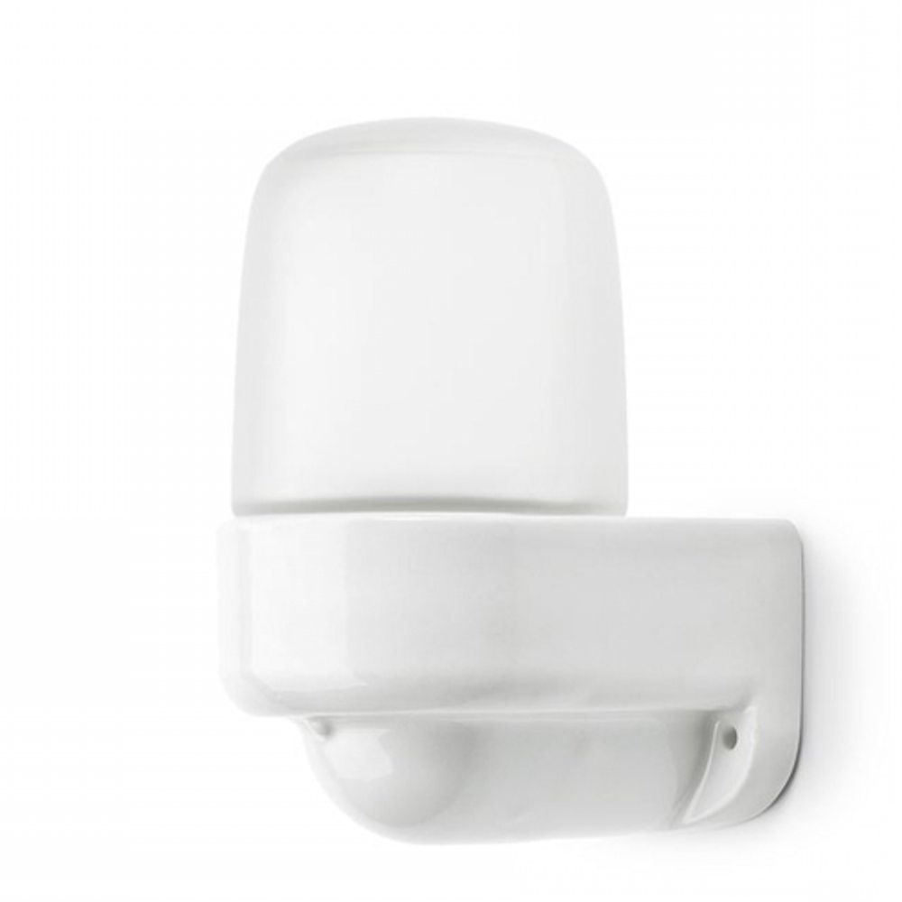 Светильник ЭРА НББ 02-60-003 для бани и сауны керамика/стекло угловой IP54 E27 max 60Вт белый НПБ400