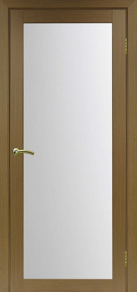 Экошпон Оптима Порте Турин 501.2 , стекло матовое, цвет орех, остекленная