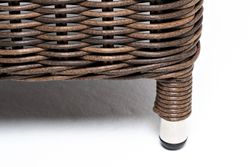 "Толедо" лаунж-зона из искусственного ротанга, цвет коричневый