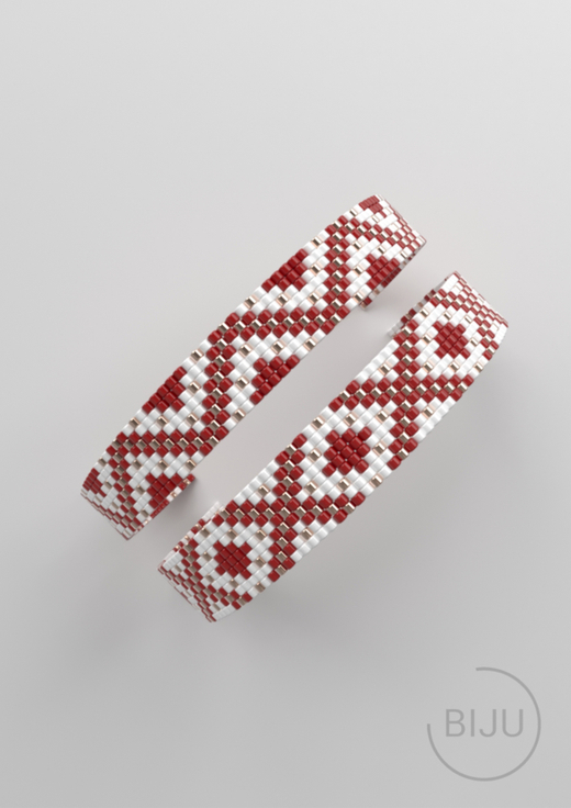 Схема LOOM, Схема браслета на станке, узор из Miyuki Delica 11/0, файл PDF, №398L