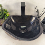 Раковина из речного камня RS-64986 38*33*15 0855