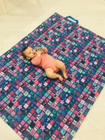 Коврик детский, Океан, синий цвет 120*160 см.