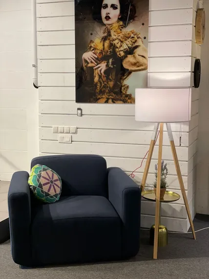 Кресло Neom, синее