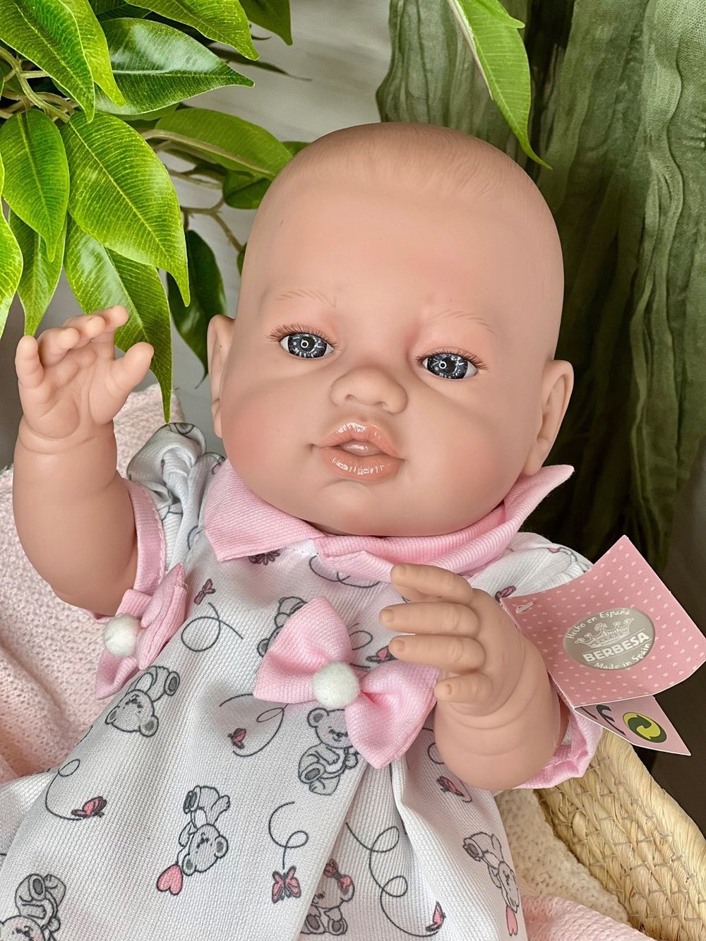 Кукла Berbesa виниловая 42см Recien Nacido в пакете (5120K)