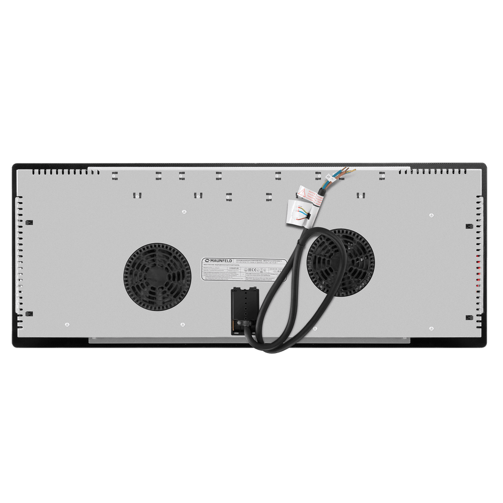 Индукционная варочная панель с двумя Flex Zone и Booster MAUNFELD CVI904SFLBK Inverter