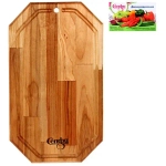 Доска разделочная «Гайка» большая с желобом 38*22*1,8см