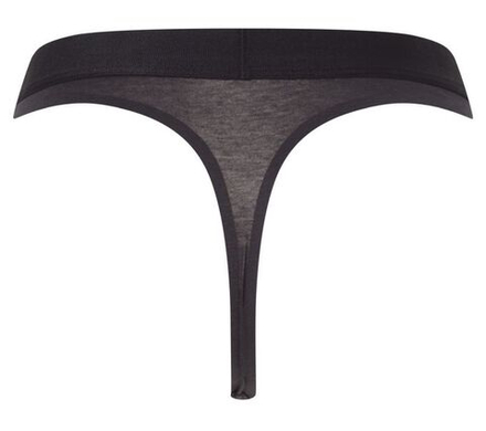 Majtki Calvin Klein Thong 1P - черный