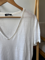 Льняная футболка Massimo Dutti, L