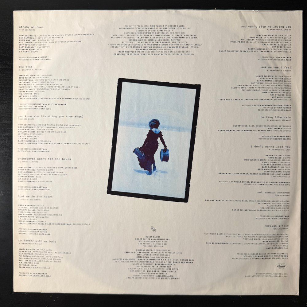 Tina Turner- Foreign Affair (Европа 1989г.)