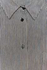 Рубашка из смесового льна в полоску — zw collection