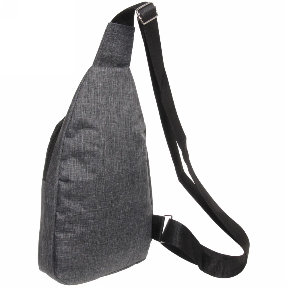 Сумка - мессенджер «Element - hit», цвет серый, одно отделение и карман, 30*17*5см
