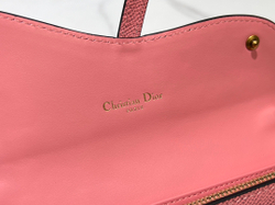 Christian Dior Long Saddle Wallet with Chain
