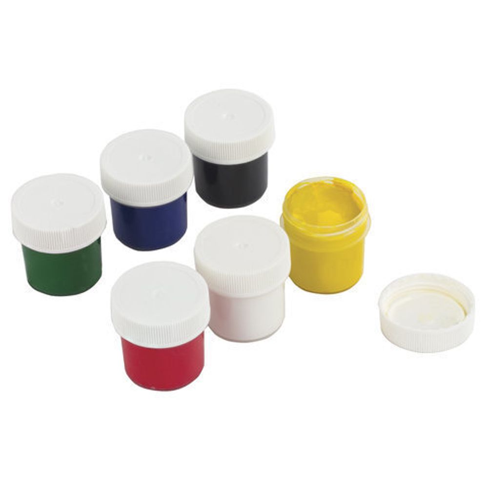 Гуашь ЮНЛАНДИЯ "ЮНЛАНДИК-ХУДОЖНИК", 6 цветов по 25 мл, без кисти, картонная коробка, 191534