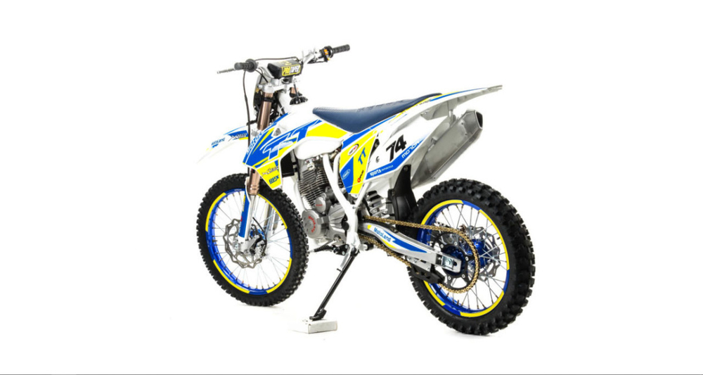 Мотоцикл кроссовый Motoland TT250 (172FMM) ПТС желтый 21/18