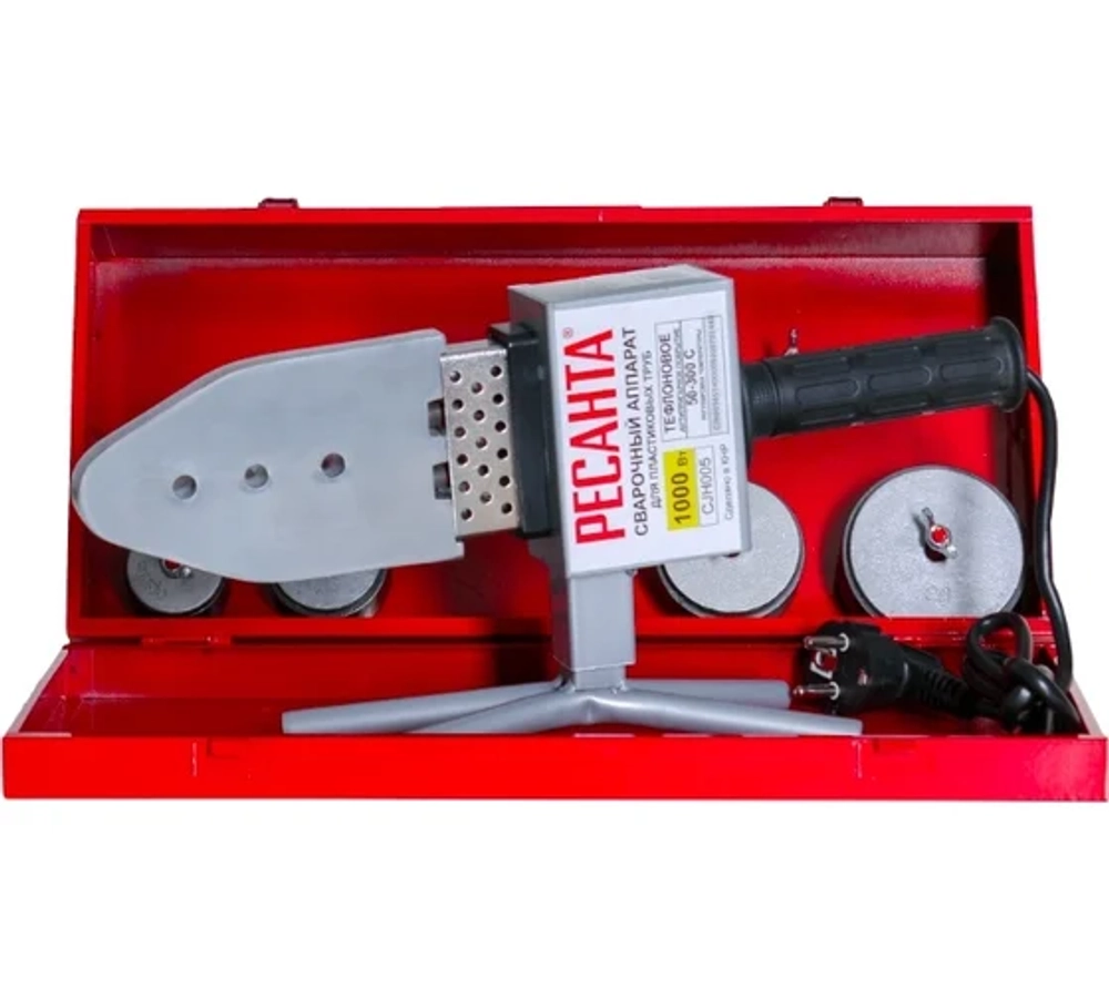 Аппарат для сварки ПВХ труб Ресанта АСПТ-63/1К