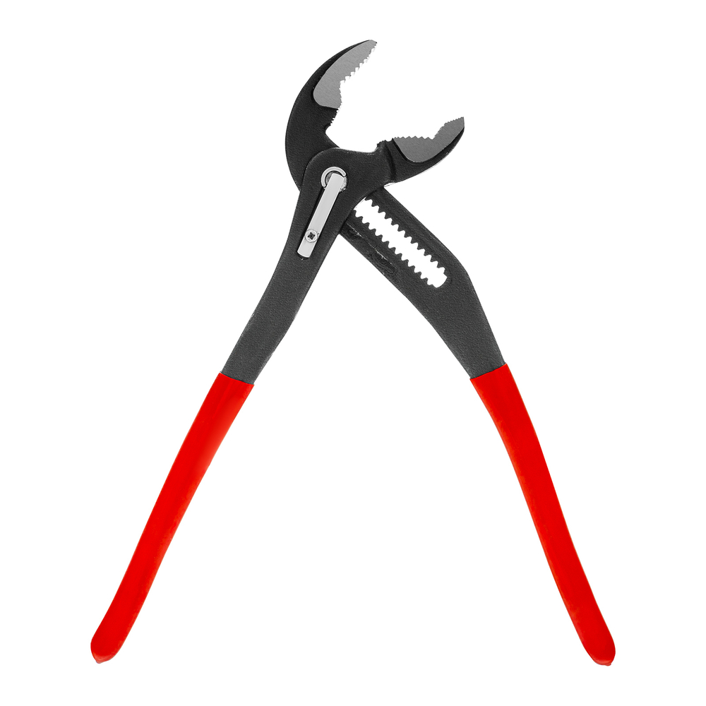 Клещи переставные 300 мм, кнопочный механизм, хром-ванадий, обливные рукоятки Matrix