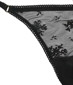 кружевное стринги Stella McCartney - черный(S6L291080)
