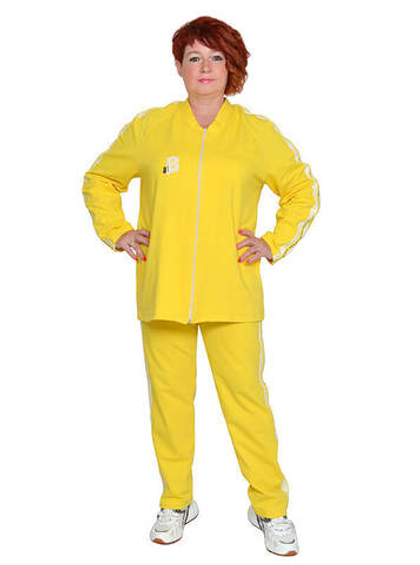 Толстовка из футера Эйлин, желтая