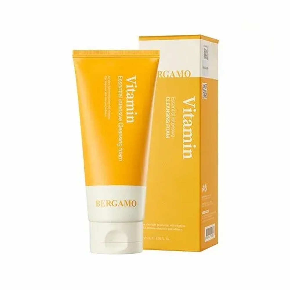 Очищающая пенка для умывания с витаминами Bergamo Intensive Vitamin Cleanser Foam
