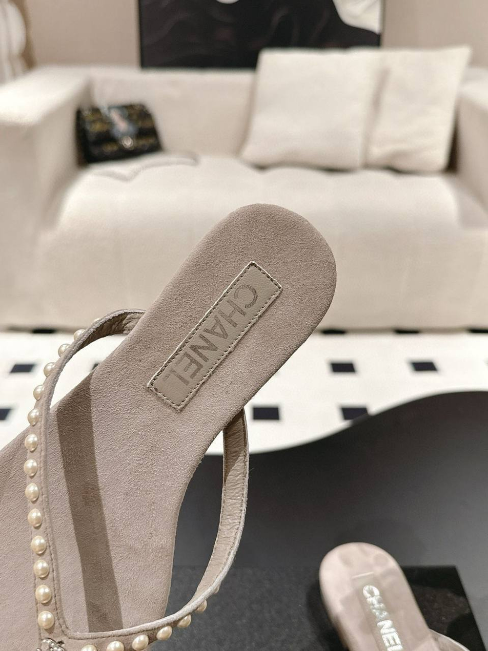 Шлепанцы Chanel