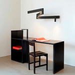 740647 Бра (светильник настенный) DIVE LED 55W 3500LM G ЧЕРНЫЙ 4000K