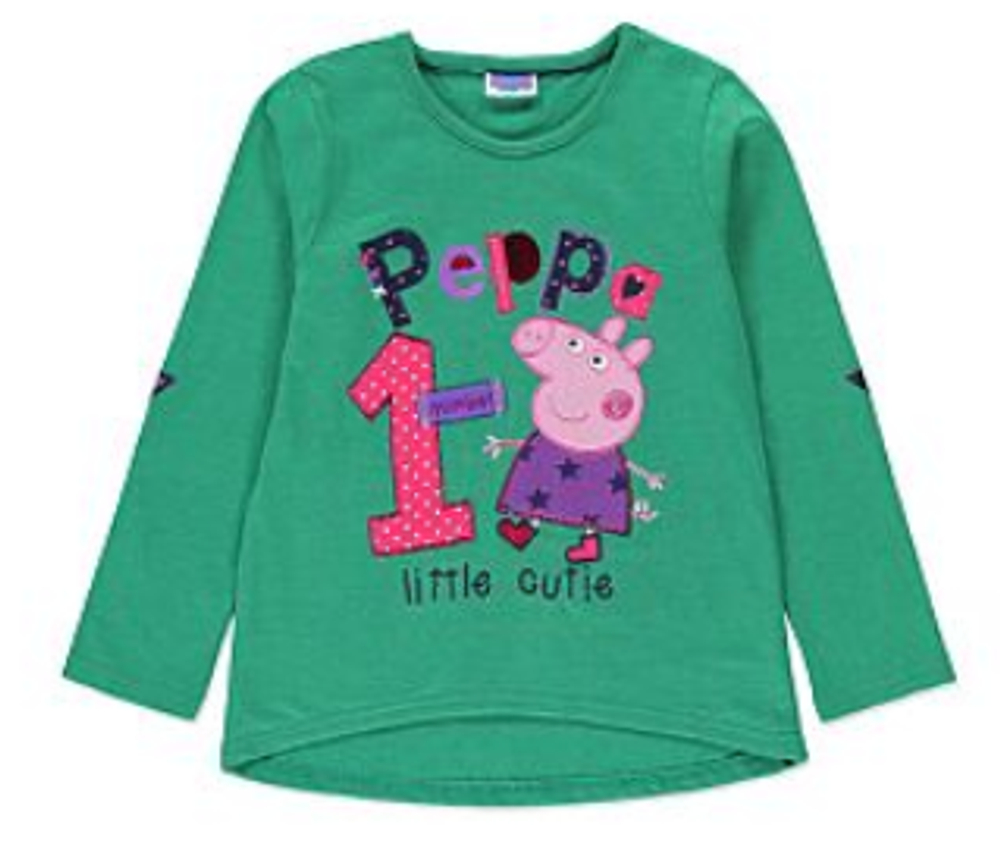 Кофточка с аппликацией хрюшки Peppa