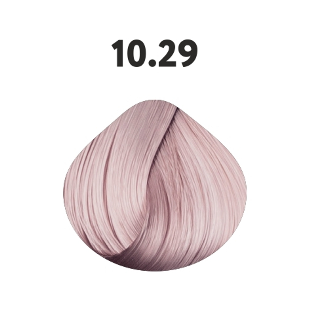10.29 крем-краска KAARAL AAA Color Collection очень-очень светлый блондин фиолетовый сандрэ - 100 мл.