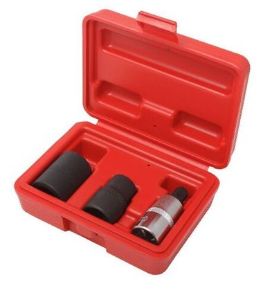 Набор головок для обслуживания тормозной системы автомобиля(14мм, 19мм - 5гр., М10 - 5гр.) 1/2''3пр., в кейсе Forsage F-01T0026