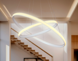 Ambrella Подвесной светодиодный светильник с пультом Line FL407