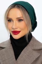 Чалма с резинкой (зеленая) ЧР11-23М LT Collection