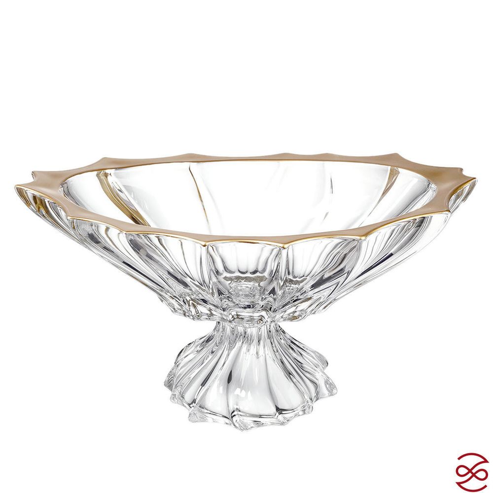 Фруктовница на ножке Aurum Crystal Plantica
