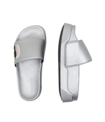 Шлепанцы KONDOMINIUM Karl Lagerfeld - серебряный(KL88808N)