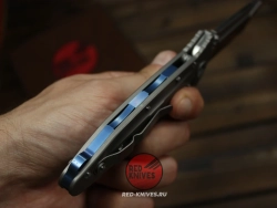 Нож Microtech SOCOM Delta T/E Титановый А+++ - танто клинок, рукоять титан (новое покрытие рукояти) RK-490