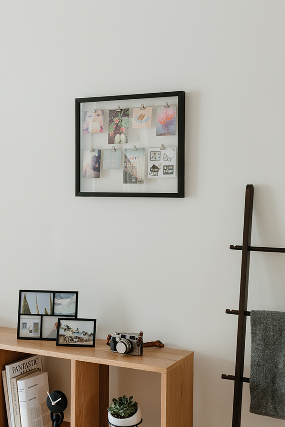 Панно с зажимами для фотографий Clipline