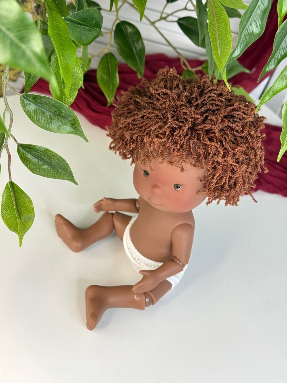 Кукла Nines виниловая 30см PIPPA шарнирная без одежды  (2902W)