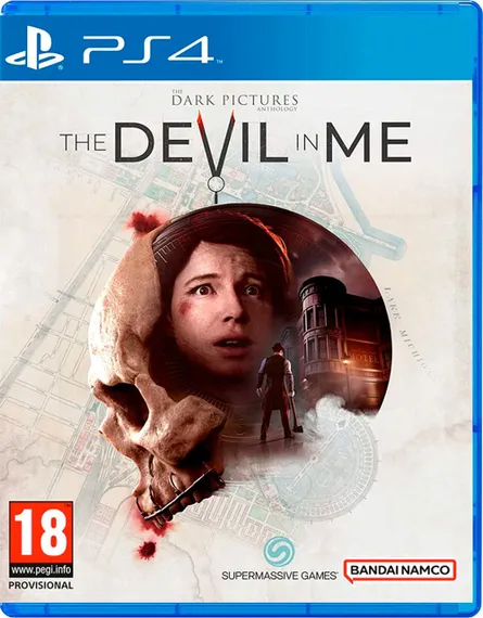 PS4 The Dark Pictures: The Devil In Me (Новый, Полностью на русском языке, CUSA-31495)