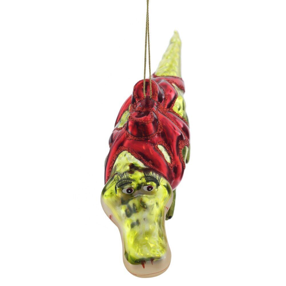 GAEM Украшение новогоднее "Крокодил", L17 W4 H6 см