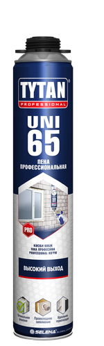 Профессиональная пена Tytan PROFESSIONAL 65 UNI летняя, 750 мл