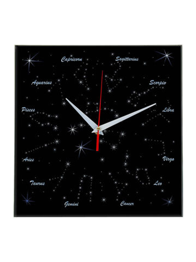 Часы настенные "Знаки зодиака. Квадрат" Созвездия Декор для дома, подарок