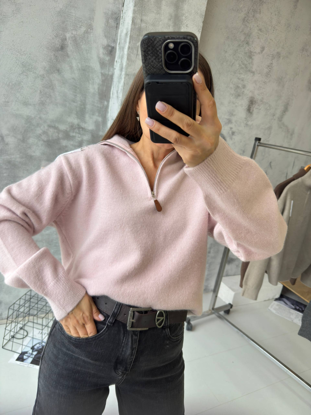 Свитер жен. 813-2 роз.