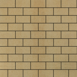 Тротуарная плитка ПРЯМОУГОЛЬНИК 200x100 мм - Стандарт Песчаный