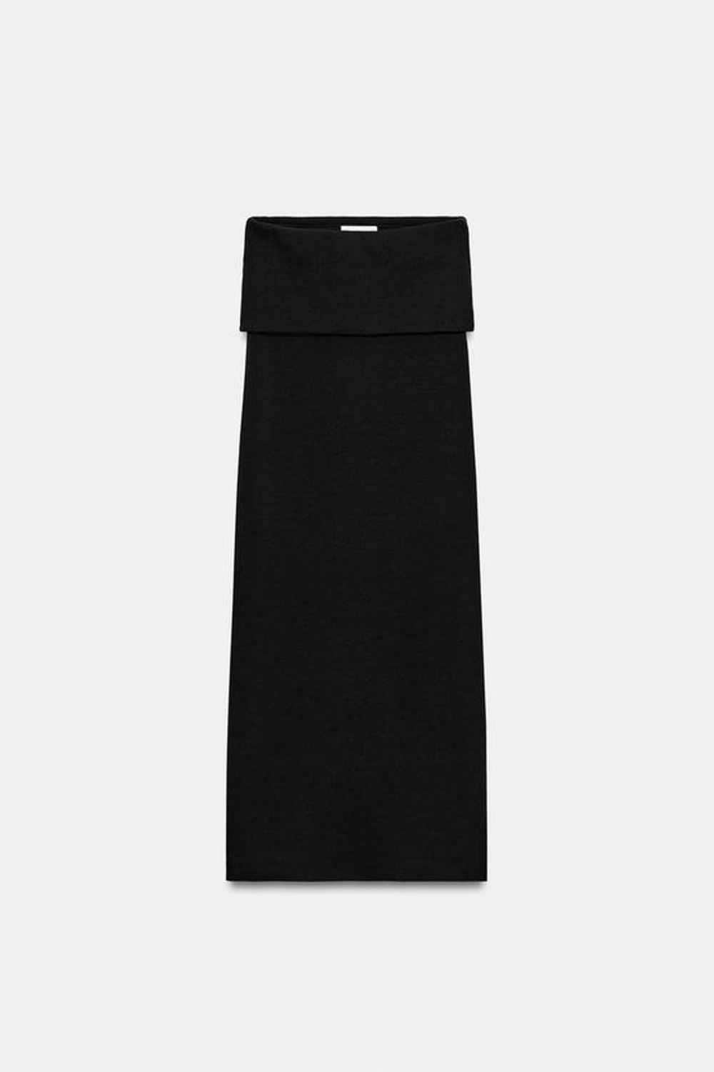 ZARA ЮБКА В РУБЧИК В СТИЛЕ РУСТИК, УГОЛЬНЫЙ