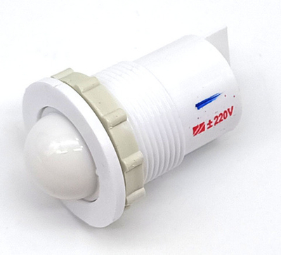 Лампа коммутаторная светодиодная красная с фиксацией