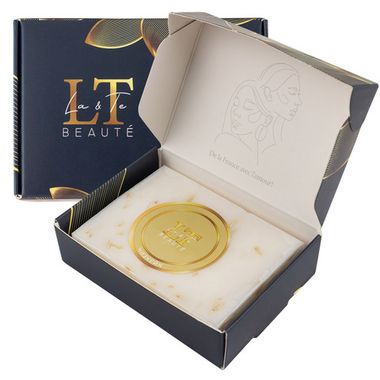 Мыло(+ уп)твердое ручной работы с добавлением эфирных масел ''Чизкейк'' La and Te beaute LT-6174(+ уп)