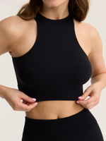 Бесшовный топ Американка без рукавов