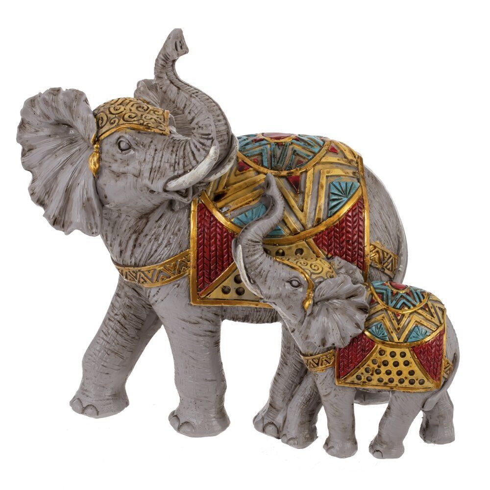 GAEM Фигурка декоративная "Слоны", L19 W10 H19,5 см