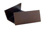 Уголок для сайдинга 70x70x3000мм, венге