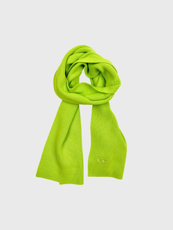 Шарф Diesel K-Coder Logo-Embroidered Knitted Green - One Size